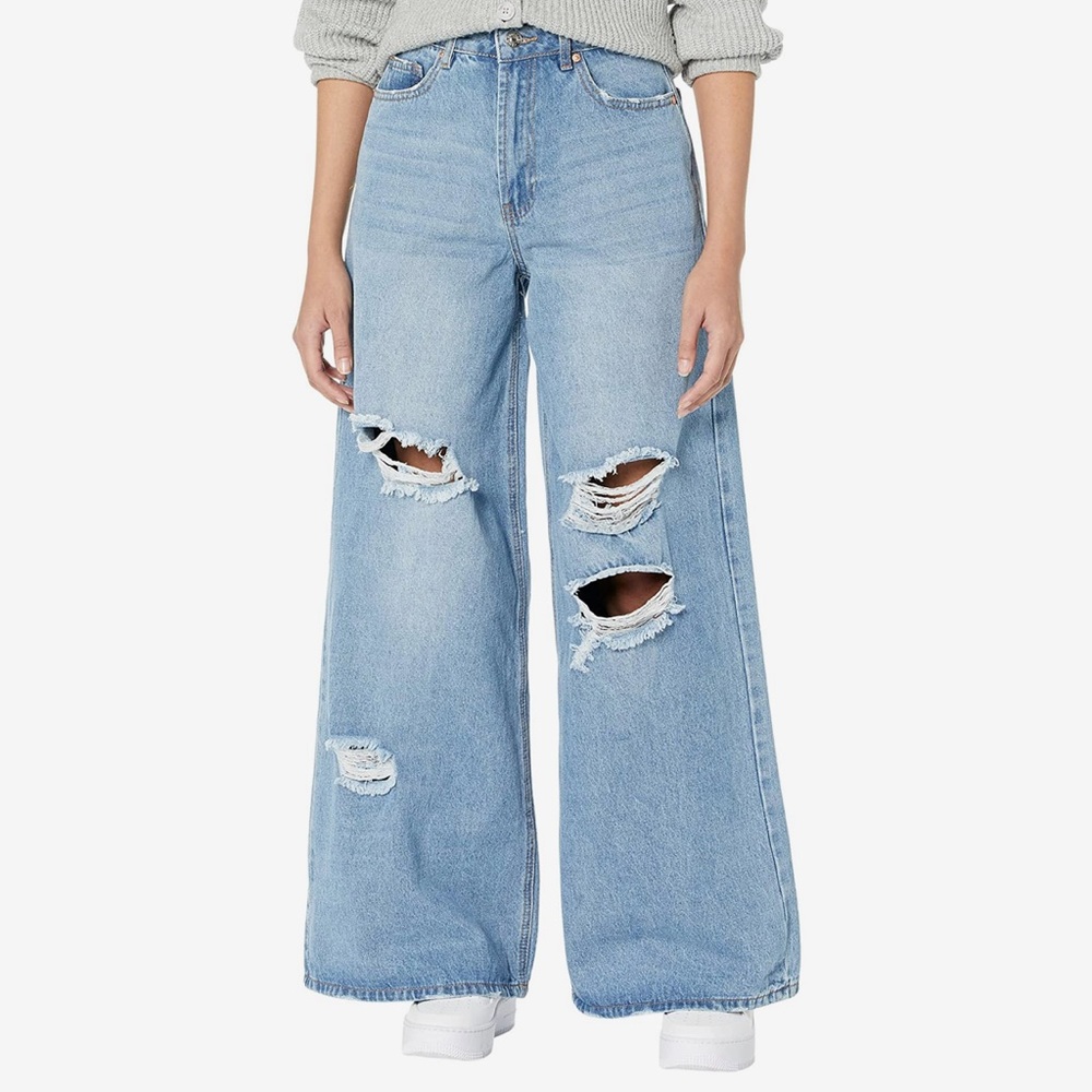 MADDEN GIRL‎ Maya Baggy Wide Leg Jeans